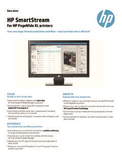 Data Sheet Hp Smartstream