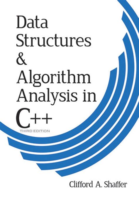 data structures and algorithm analysis in c third edition clifford a shaffer