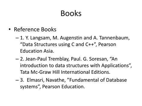 Data Structures Tannenbaum