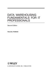 data warehousing fundamentals for it professionals 2nd edition