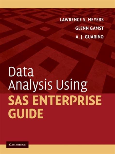 Download Data Analysis Using Sas Enterprise Guide 