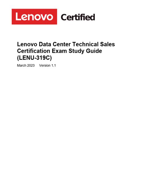 Download Data Center Sales Certification Exam Study Guide Dcp 102C 