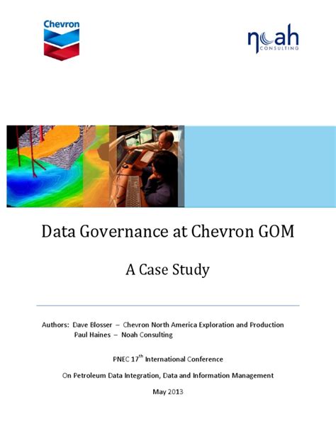 Download Data Governance At Chevron Gom Noah Consulting 