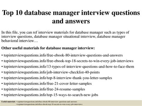 Download Data Management Interview Questions And Answers 