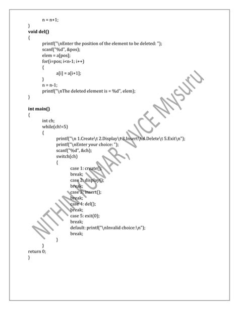 Full Download Data Structure Lab Manual Using Pdf Format 