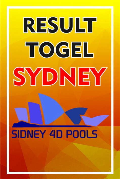 DATA SYDNEY SAHABAT 4D - Live Draw Sydney 6D - Data SDY Result Sidney