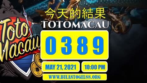 DATA TOTO MACAU 2021 - MASTER LIVE | Hasil Result Semua Pasaran | Data Togel Lengkap