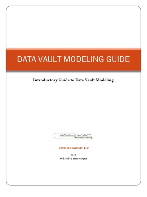 Full Download Data Vault Modeling Guide Data Warehousing Data Vault 