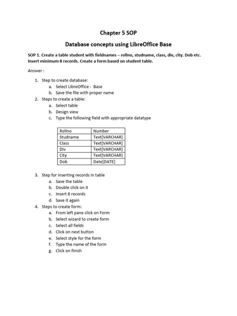Database Concepts Chapter 5 Answers