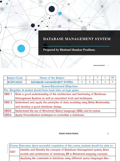 Database Management Pdf
