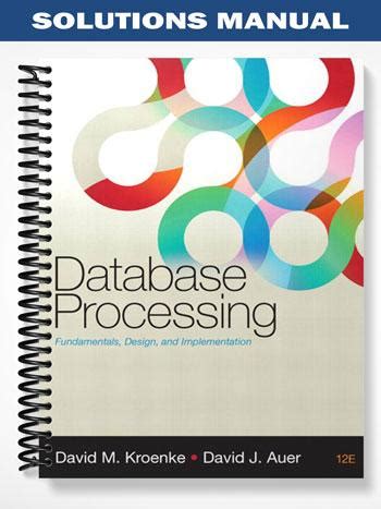 database processing kroenke 12th edition