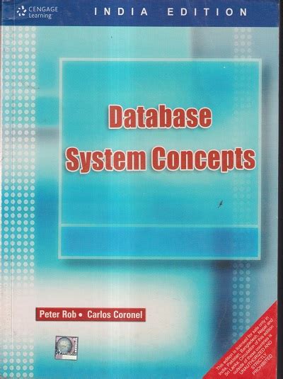 Database System Concepts Peter Rob Carlos Coronel