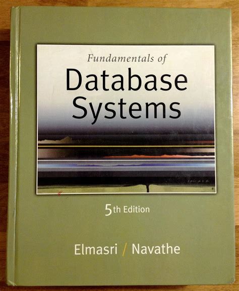 Database Systems Elmasri Navathe Solution Manual