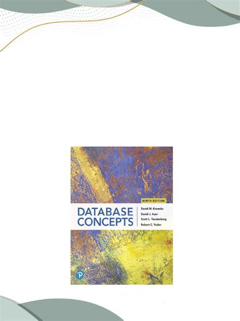 Read Database Concepts Kroenke Answers 