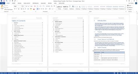 Download Database Documentation Template 