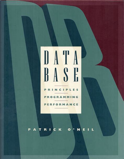 Read Database Principles Programming And Performance 