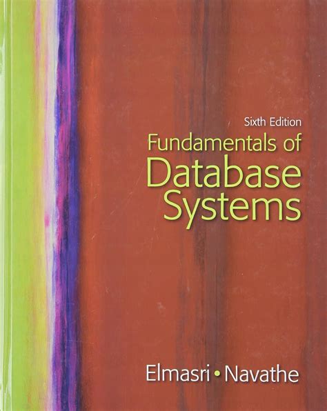 Read Online Database Systems Elmasri 6Th 