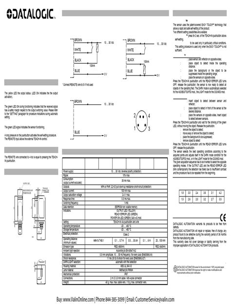 Datalogic Instruction Manual