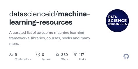 datascienceid/machine-learning-resources - GitHub