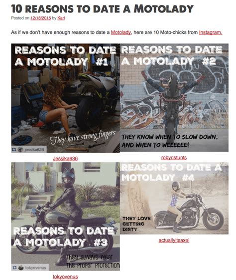 dating a biker chick