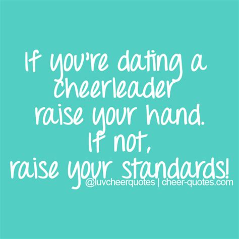 dating a cheerleader quotes