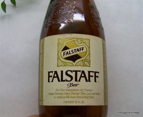 dating a falstaff beer bottle