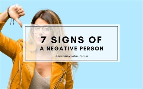 dating a negative person