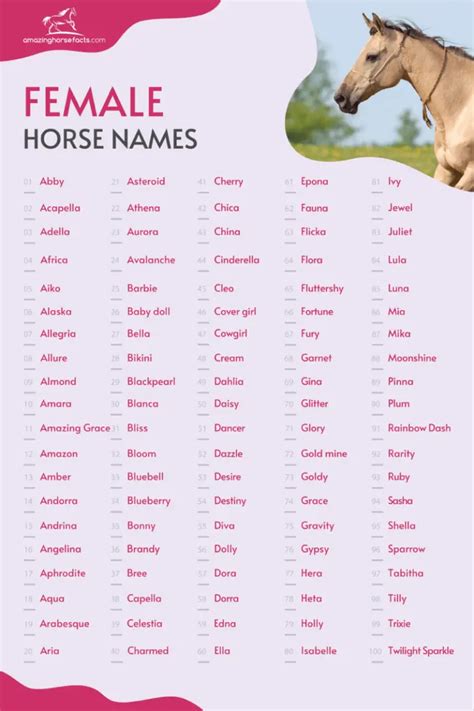 dating a woman with a horse name