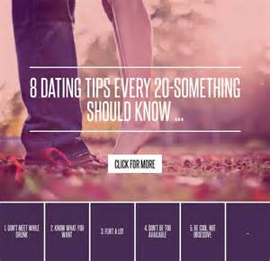 dating advice for twenty somethings