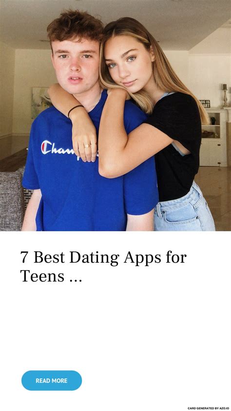 dating apps for teenage couples