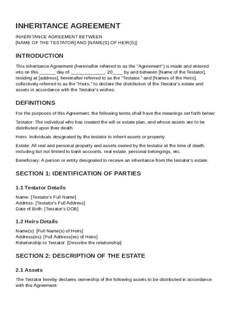 Dating Inheritance Format