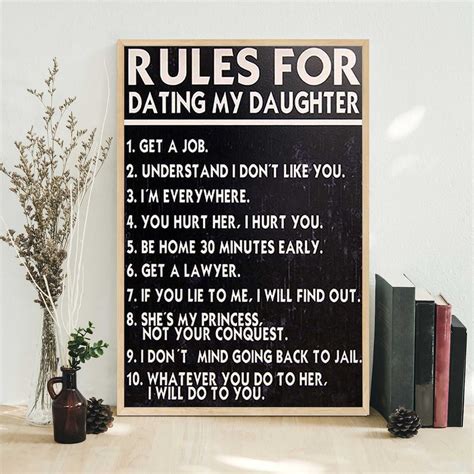 dating my daughter rules