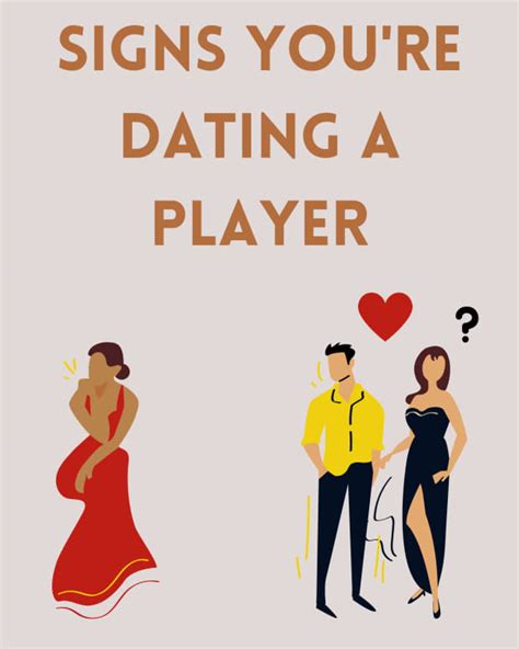 dating players signs