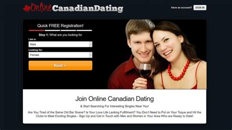 dating site canada online