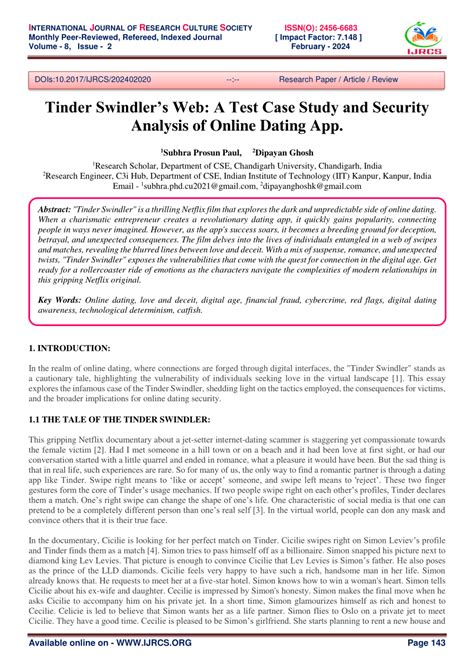 dating site case study