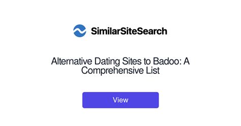 dating sites similar to badoo