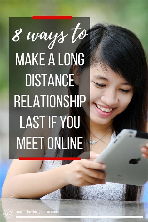 dating someone you met online long distance