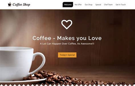 dating website coffee