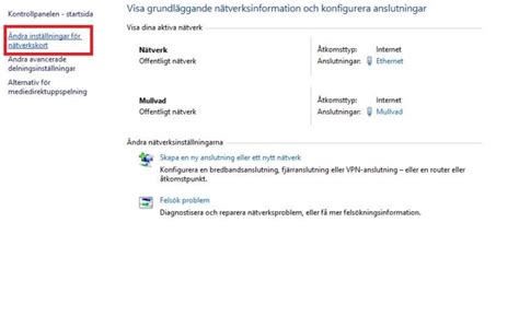 datorn hittar inte wifi
