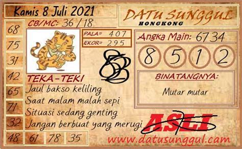 DATU SUNGGUL SGP - Prediksi Togel Singapore Arsip | Datu Sunggul