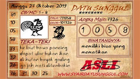 DATU SUNGGUL SYDNEY - Prediksi Togel Sydney Selasa | Datu Sunggul