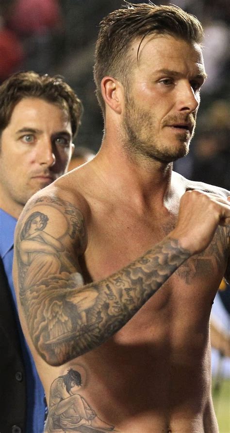 David Beckham Forearm Tattoos