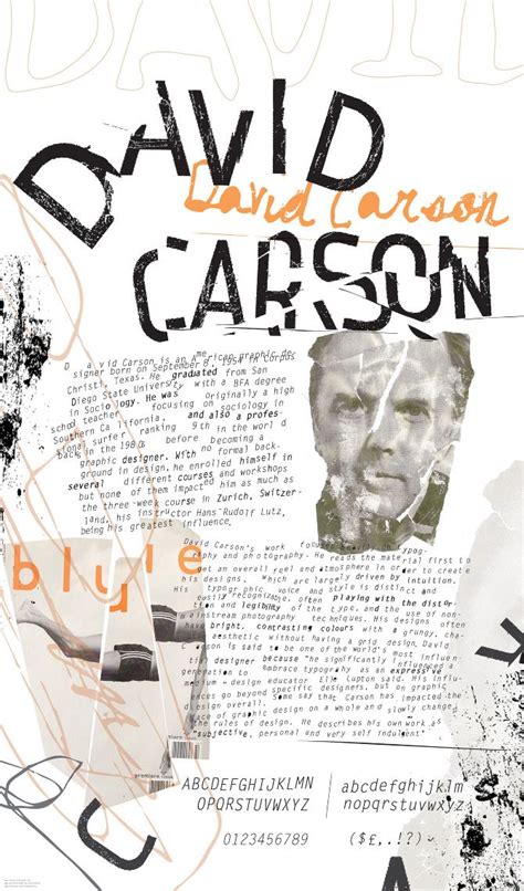 david carson biography and birth control
