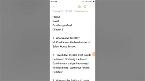 david copperfield prep 2