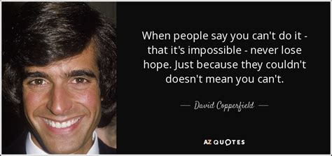 David Copperfield Quotes