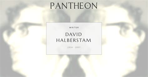 david halberstam biography