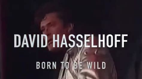 david hasselhoff born to be wild