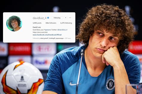 david luiz twitter biography