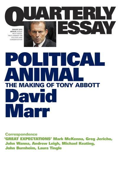 david marr tony abbott biography examples