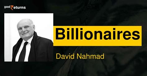 david nahmad biography